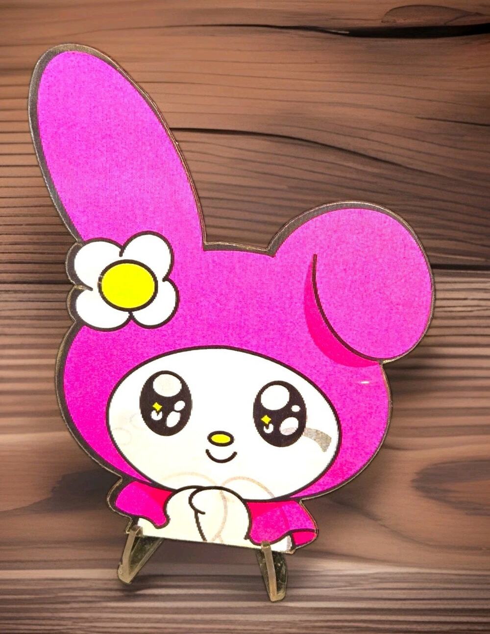 My Melody Cute 3D Motion Lenticular Car Laptop Decal Sticker Peeker